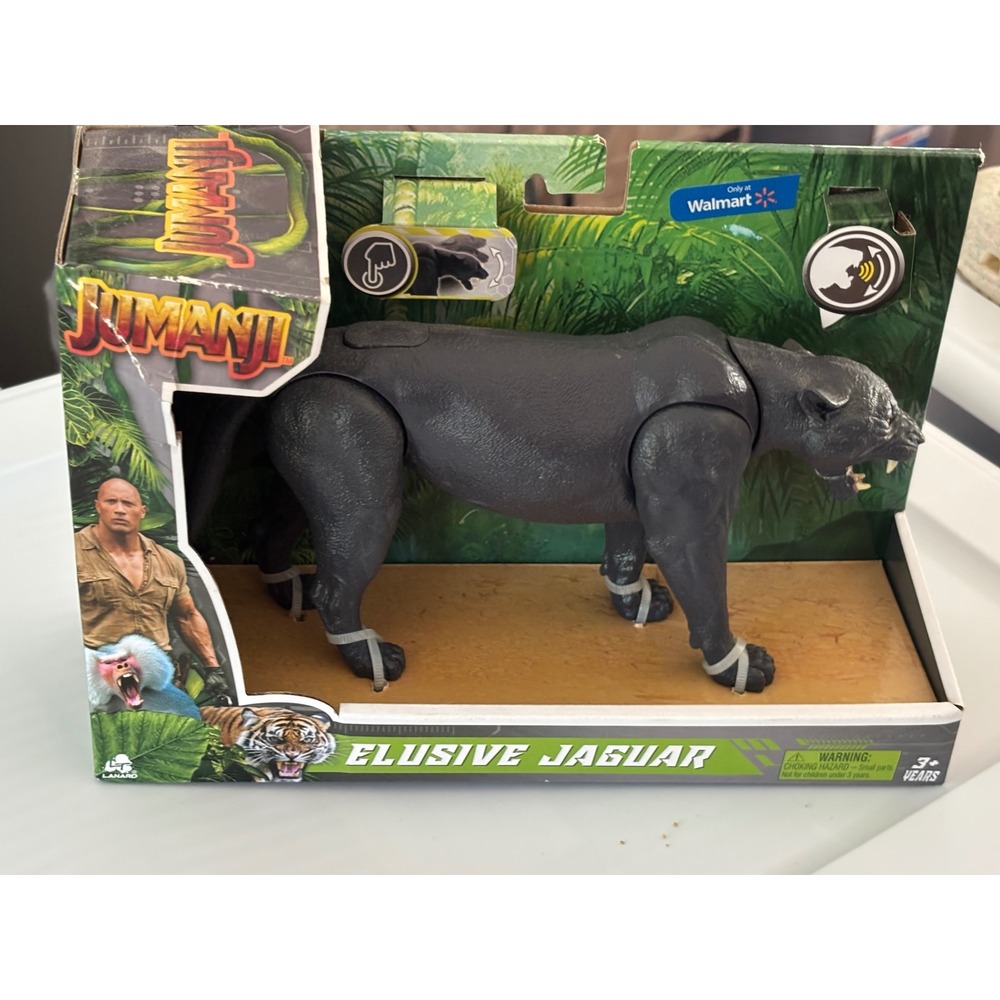 Jumanji Elusive Jaguar Action Figure Lanard Walmart Exclusive Sound & Movement